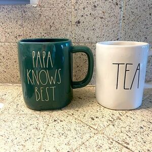 Two (2) Rae Dunn mugs